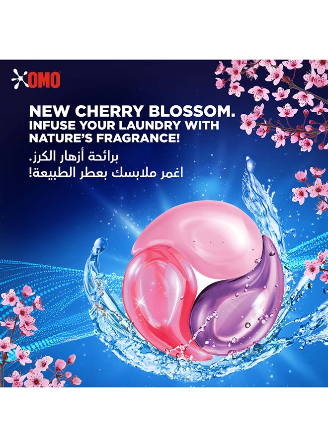 Omo Comfort 3in1 Laundry Capsules, Cherry Blossom Freshness, 90 Capsules - Image 4